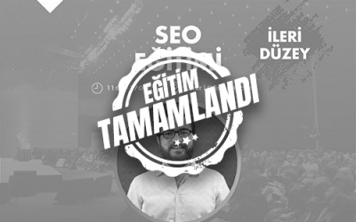 İleri Düzey SEO Eğitimi [İZMİR]