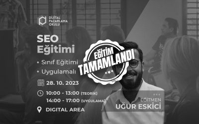 SEO Eğitimi – Ekim 2023